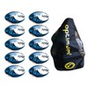 Optimum Razor Rugbyball, Unisex, Rugbyball, ORBRBBMIDI, schwarz / blau, Midi