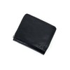 Falcon Round Zipper, Bifold Billfold, Double Stitched, Coins, Cards, Bills,