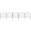 Heemab Versatile Arched Garden Fence Set for Safety and Security,