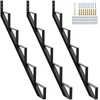 Zwinz Steel Stair Riser 5 Step 3 Pack, Metal Stair