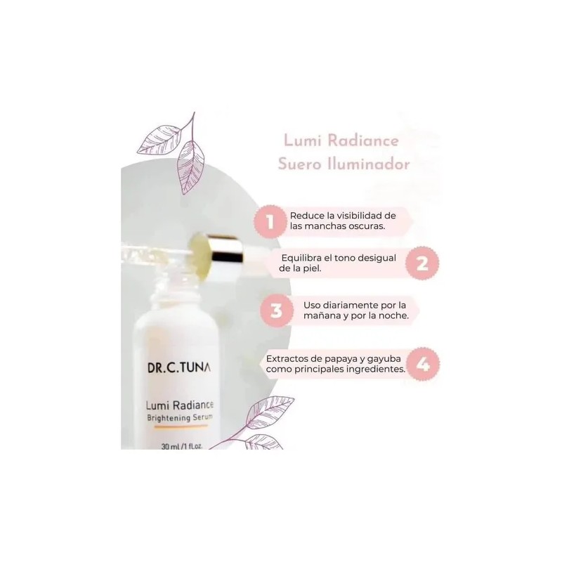 Suero facial iluminador. Lumi Radiance. Farmasi