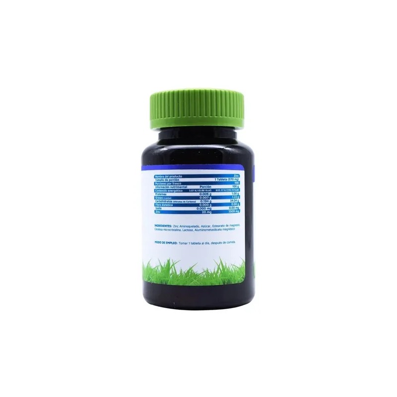 Zinc Suplemento Vidanat 100 Tabs