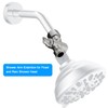 All Metal Adjustable Shower Angle Adapter, 360° Adjustable Swivel Shower