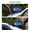 Motorcycle 4-in-1 Multifunction Gauge Mini 4 Meter (RPM Tachometer+Cylinder Head