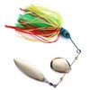 4Pcs Artificial Bait Set Fishing Lures Spinnerbait Hard Metal Fishing