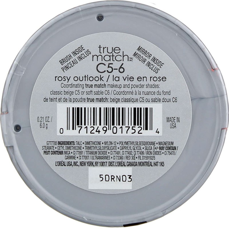 L’Oreal ParisTrue Match Super-Blendable Blush, Rosy Outlook 0.21 oz (Pack