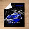 Feelyou Blue Speed Car Fuzzy Blanket Throw 50"x60" New York