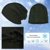 Compagno Unisex Warm Lined Beanie Hat, Knitted Hat, Winter Hat,