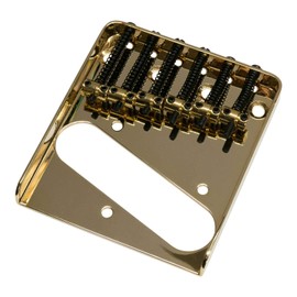 Telecaster Compatible Vintage Bridge 6 Saddles BT006 - Gold