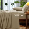 AiAngu 100% Egyptian Cotton Sheet Set 4 Piece, Luxury 1000