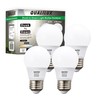 Qualilux A15 Small Dusk to Dawn Light Bulbs Outdoor 450LM,