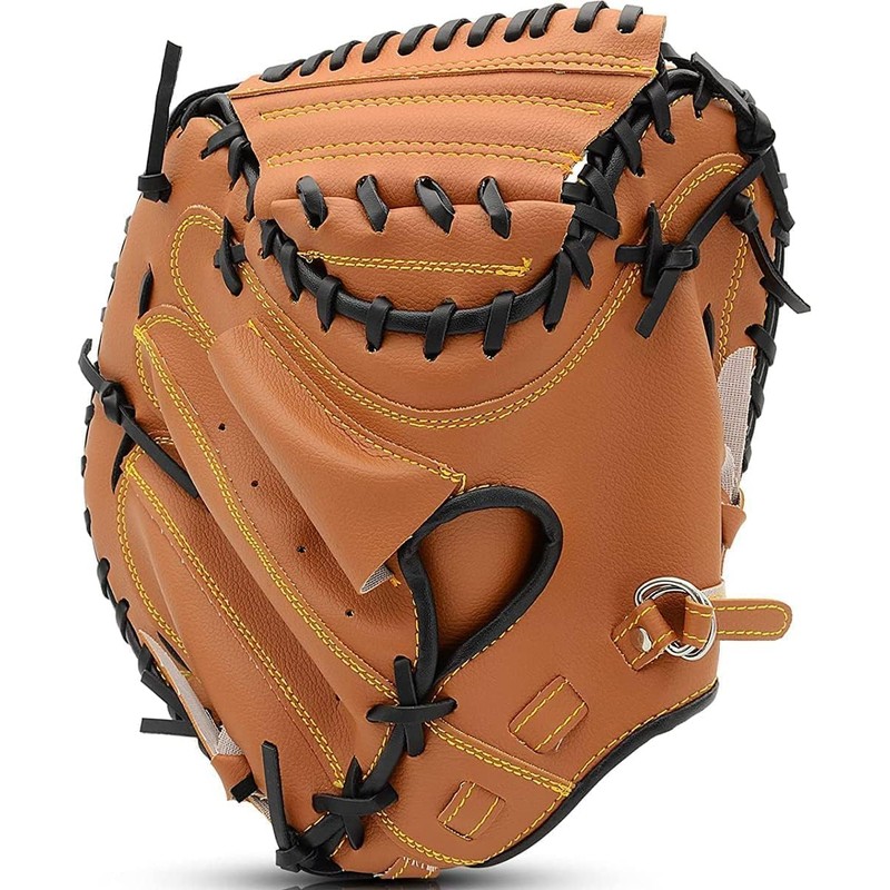 HolyElks Baseball Catcher Glove,Baseball and Softball Catcher's Mitt for Kid