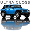 VViViD+ Ultra Gloss Smurf Blue Vinyl Car Wrap Premium Paint
