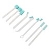 16pcs Small Cleaning Brushes Crevice Cleaning Detail Tiny Scrub Cleaner