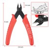 Flush Cutter, Wire Cutters, BS-8109 Soft Wire Cutter Pliers Precision