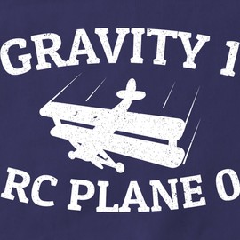 CafePress Aviation Model Gravity RC Plane Kitchen Apron with Pockets, Grilling Apron, Baking Apron