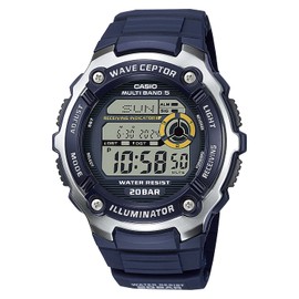 Casio WV-200 Watch, Casio Collection, navy, 1 piece, Newest model