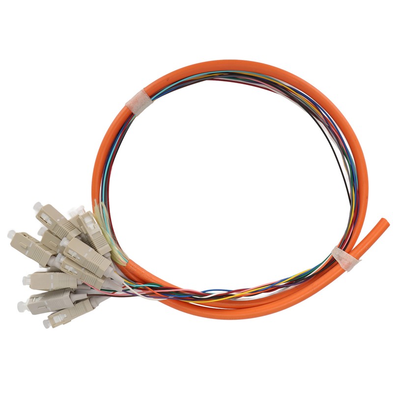 Fiber Optic Cable 1 Meter 12 Strand Multimode Low Insertion