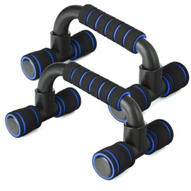 Phyzyo 2 Ganzkörper-Training-Pumpen-Halter, Rutschfeste Schaumstoff-Handgriffe, Push Up Bar, Home Fitness, Gelenkschonende Handgelenksschützend, Für Muskel- und Krafttraining, 2er Set