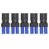 5Pcs EC5 to XT60 Adapter Rubber Plastic Copper Sturdy Accurate