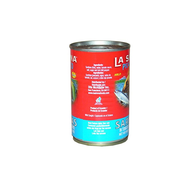 La Sirena Pica Poco Sardine 5.5 oz - Sardina (Pack