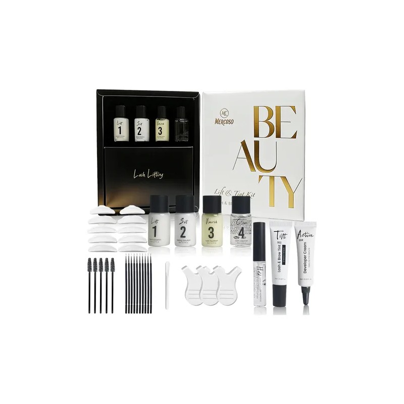 Lash Lifting Y Tinte Kit De Ceja Y Pestaña Con