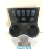 PBR PRODUCTS Honda Pioneer 1000 Cup holder COMPLETE w/ voltmeter USB CIG Outlet 5 switches