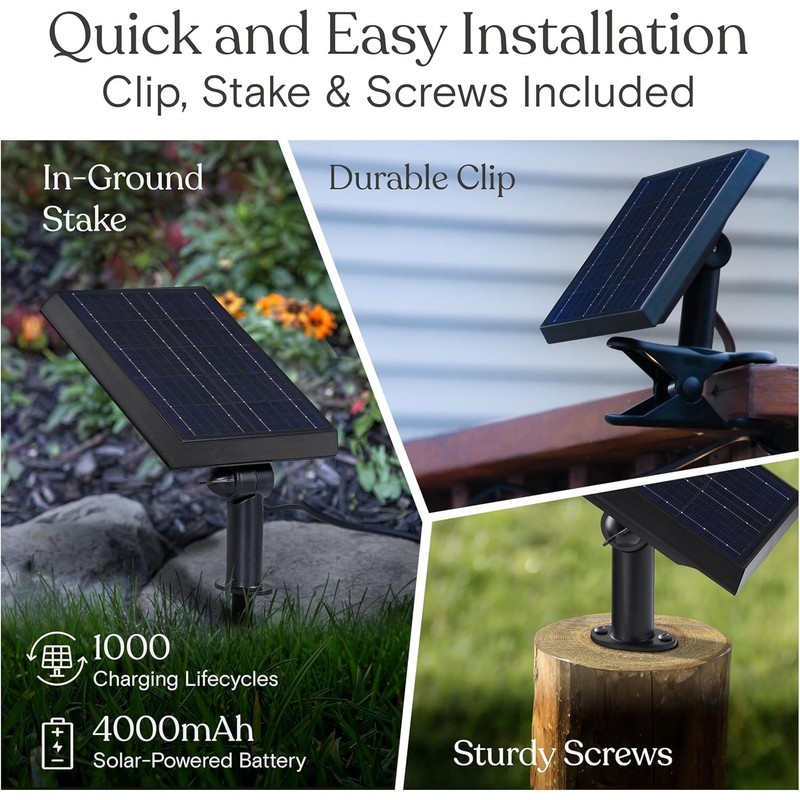 Brightech Ambience Pro Solar Powered Outdoor String Lights - 27