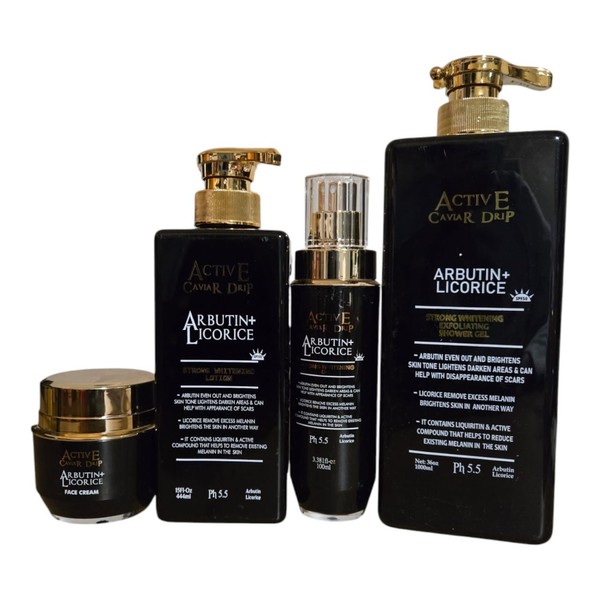 CAVIAR Active caviar drip Arbutin Licorice Lotion, Oil, face Cream
