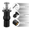 2-Pack Stainless Steel Toilet Seat Bolts & Nuts - Universal