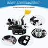 JDMON Car Engine Hood Latch Lock Compatible with Ford Mustang
