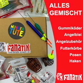 FANATIK Wundertüte Angelset Angelzubehör Geschenke für Angler