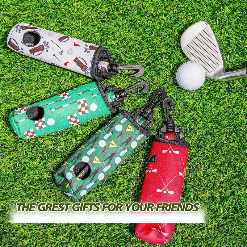 Golf Ball Carry Bag 6PCS, Durable Pouch for Golfers with