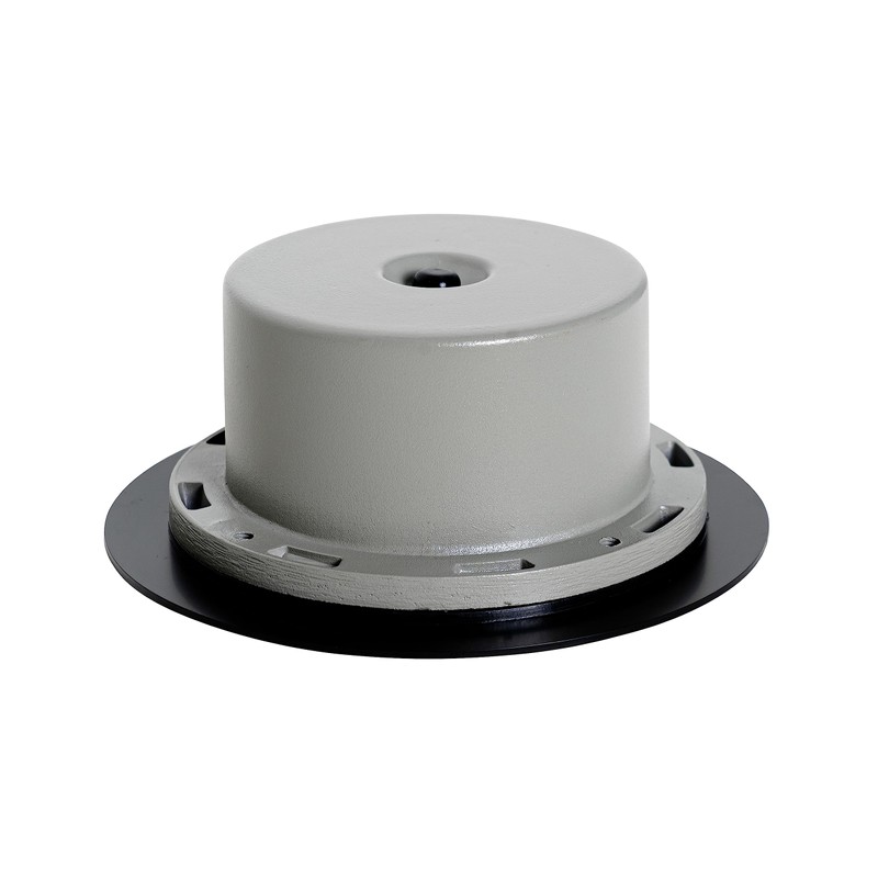Qazqa - Modern Floor Spotlight Black Including LED IP65 Solar