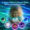 Northern Lights Projector,180 Lighting Modes Galaxy Projector for Bedroom,15 White