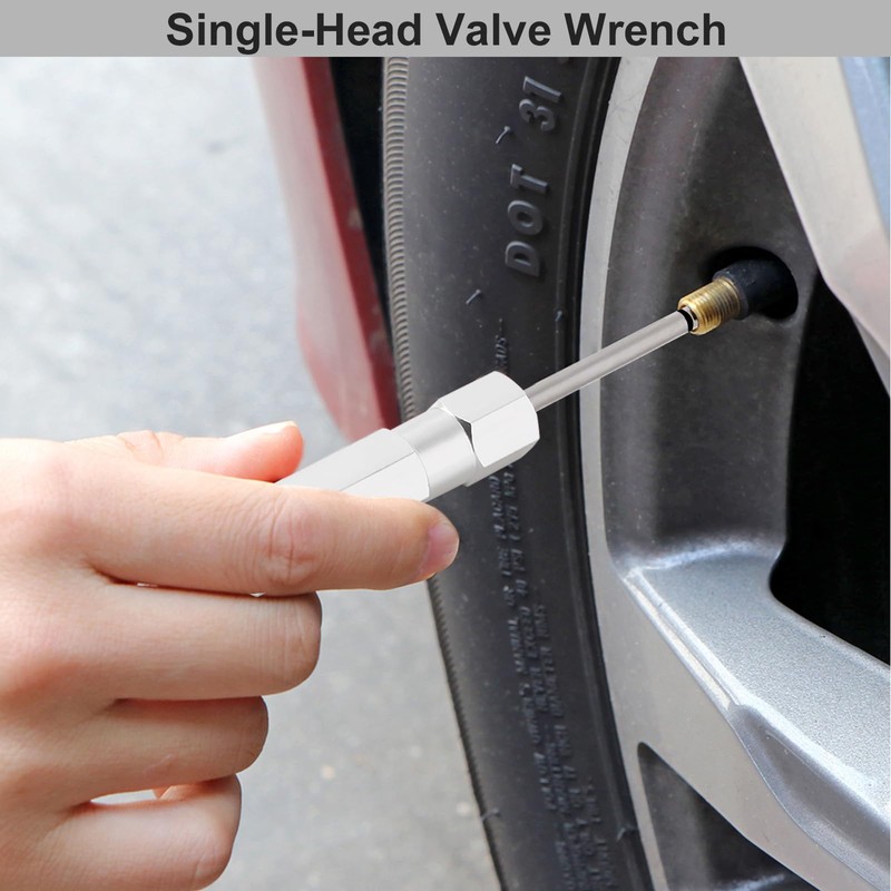 PUIBERS Magnetic Valve Core Removal Tool,Schrader Valve Stem Removal Tools
