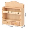 1:12 Miniature Doll House Kitchen Wall mounted Storage Rack Accessory