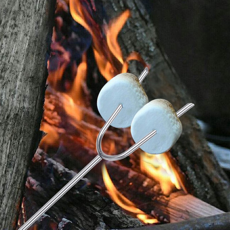 Briout Marshmallow Roasting Sticks 10 Pack Extra Long 45’’ Stainless