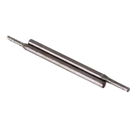 BQLZR Silver 1.5mm Diamond Electroplated Core Drill Hole Bits for Gems Pack of 20