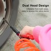 4 Pcs Dual Head Air Chuck 1/4 Inch Female NPT