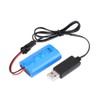 Upgraded Rechargeable Battery 7.4V 500mAh With USB Cable for WPL