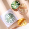 Baby Butt Puff Cushion Makeup Sponge for Foundation and Powder Sponge Green 5ea