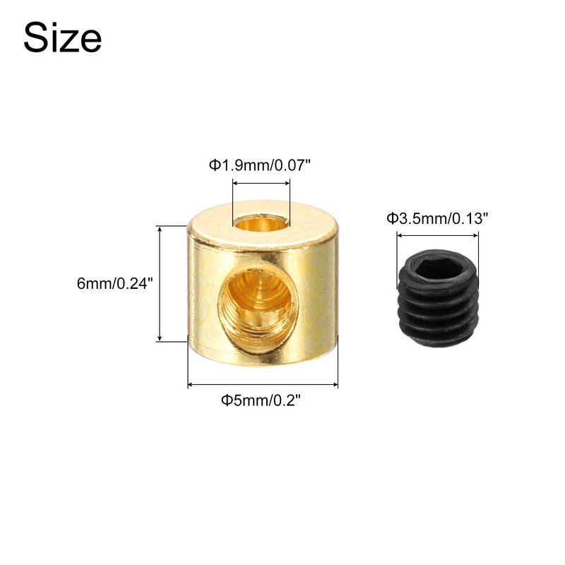 sourcing map 100pcs Pin Backs Locking Pin Locking Pin Keepers