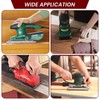 MOLENCO Sanding Sheets, 35pcs Detail Sander Pads, 93x185mm Multi Tool