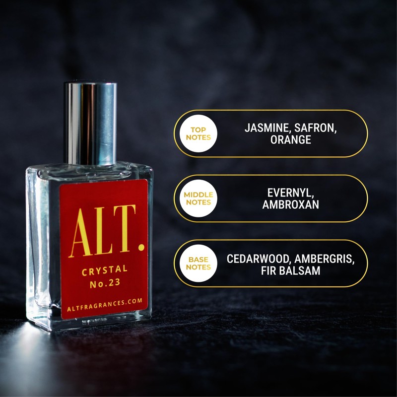 ALT. FRAGRANCES Crystal No. 23 Extrait de Parfum Unisex Perfume
