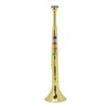 Kid Trumpet Golden Coated Plastic Children Preschool Music Toy Gift