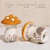 Ceramic Mushroom Salt and Pepper Shakers Set – Whimsical Kitchen