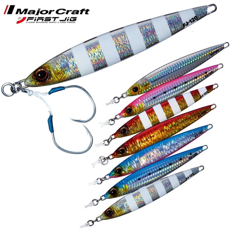Major Craft FJ120 Metal Jig, First Jig, 4.2 oz (120