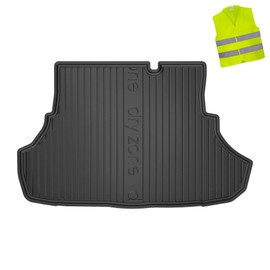 FROGUM DryZone Rubber Mat All Year Round Practical Car Boot Mat Boot Liner Suitable for Mitsubishi Lancer VIII 2007-2016 High Edge Robust and Durable