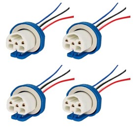 DOPHISALL AUTO 9004 9007 Ceramic Repalcement Wireharness for Headlight Fog Light（Pack of 4